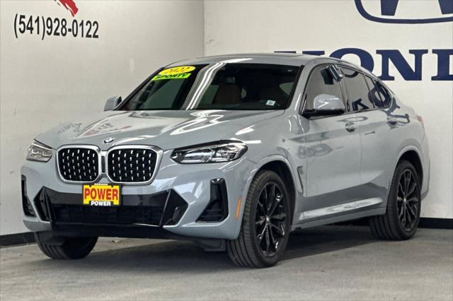 used 2022 BMW X4 car, priced at $37,995