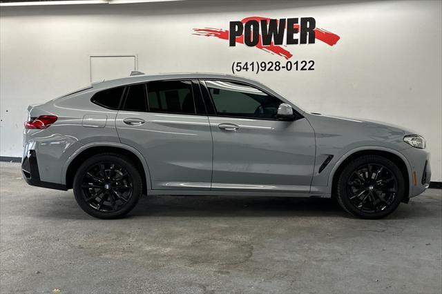 used 2022 BMW X4 car, priced at $37,995