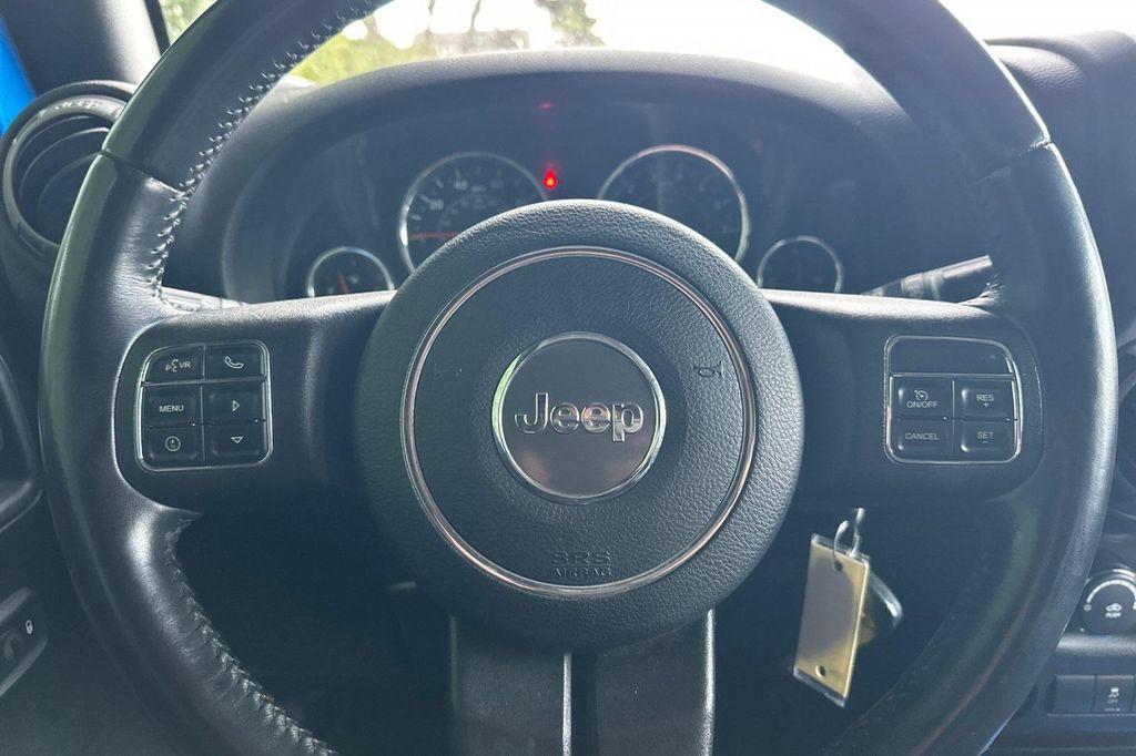 used 2016 Jeep Wrangler Unlimited car, priced at $19,995