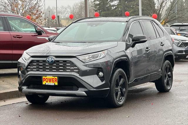 used 2021 Toyota RAV4 Hybrid car, priced at $34,490