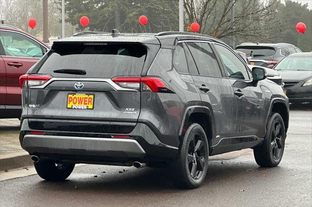 used 2021 Toyota RAV4 Hybrid car, priced at $34,490