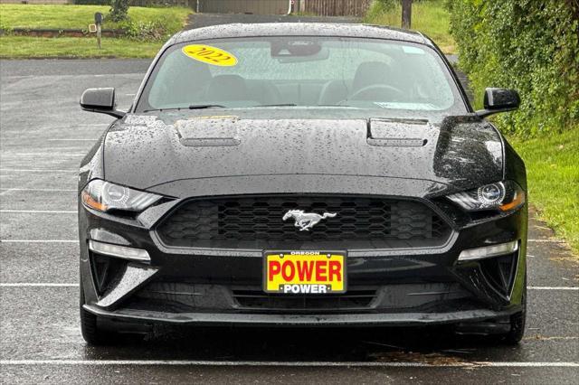 used 2022 Ford Mustang car, priced at $26,495