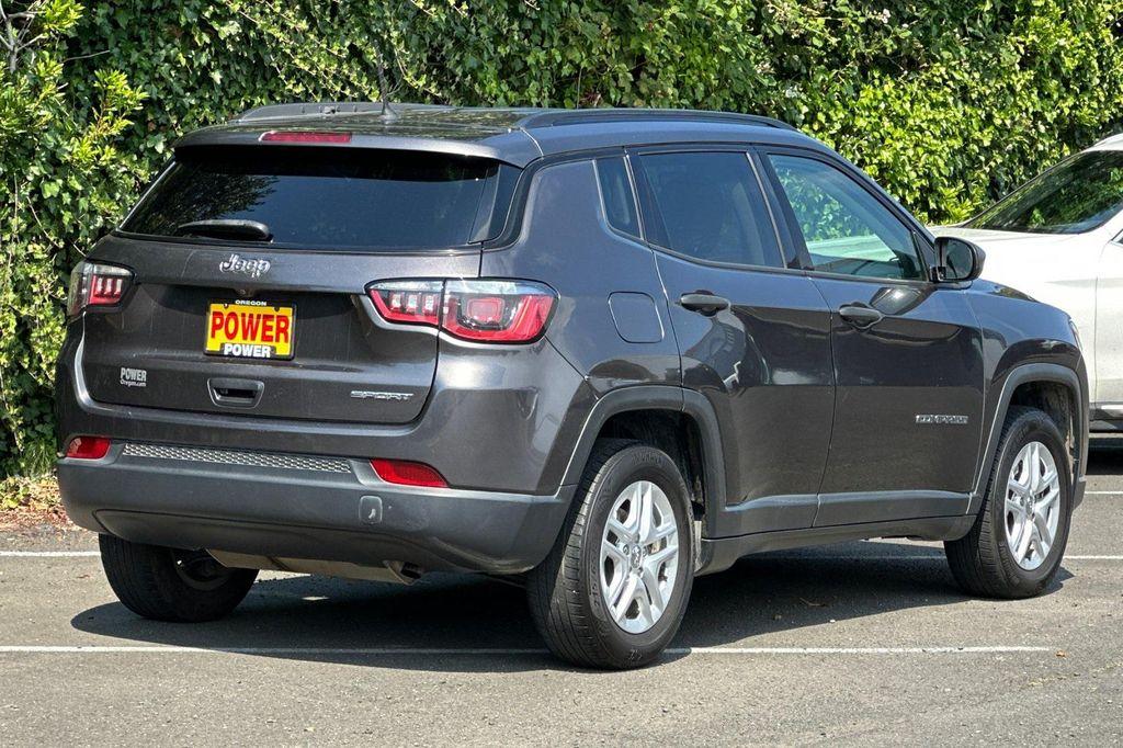 used 2018 Jeep Compass car, priced at $13,500