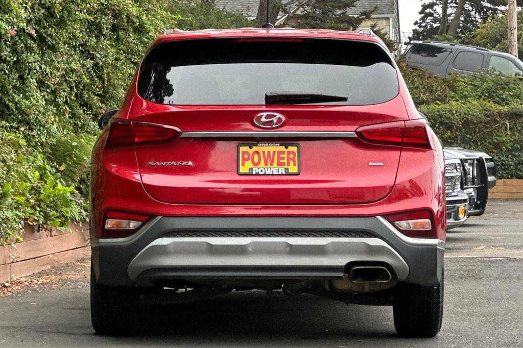 used 2019 Hyundai Santa Fe car, priced at $14,995