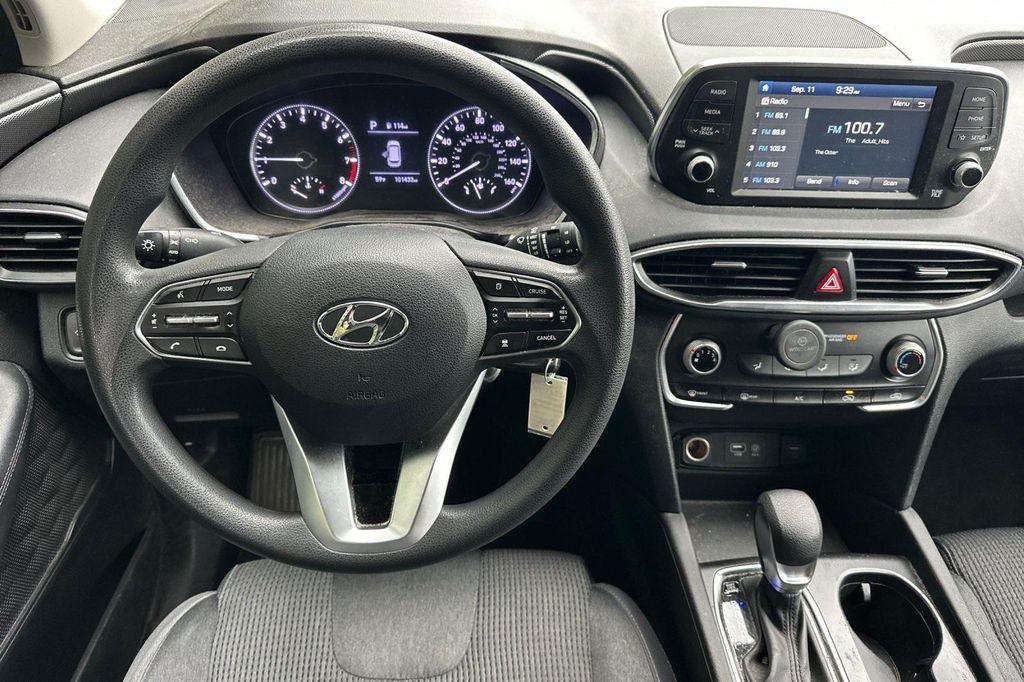 used 2019 Hyundai Santa Fe car, priced at $14,995