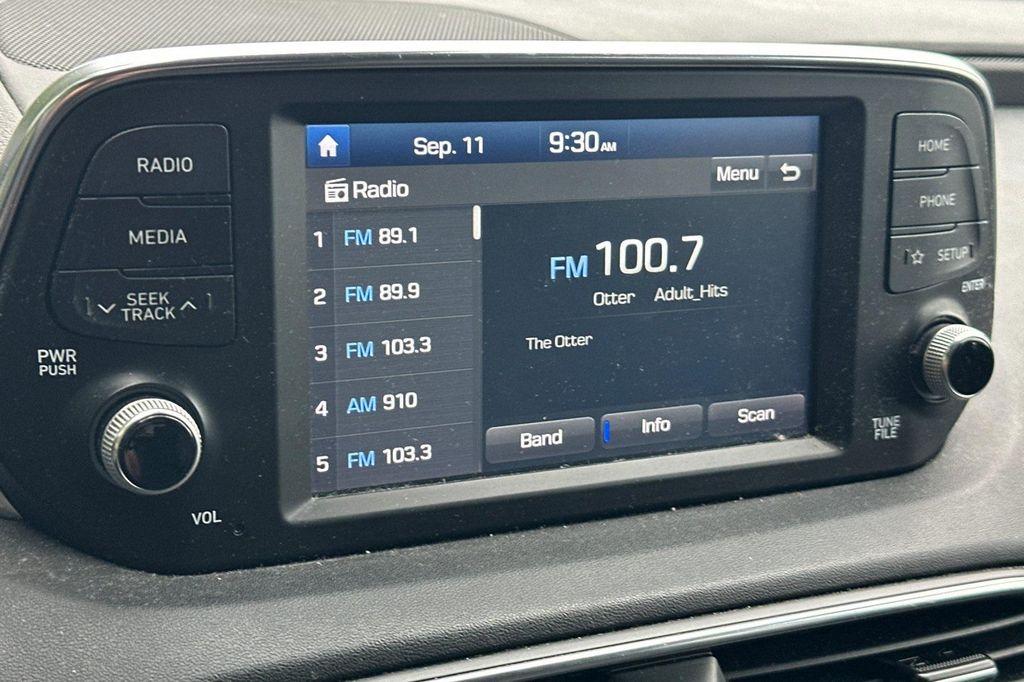used 2019 Hyundai Santa Fe car, priced at $14,995