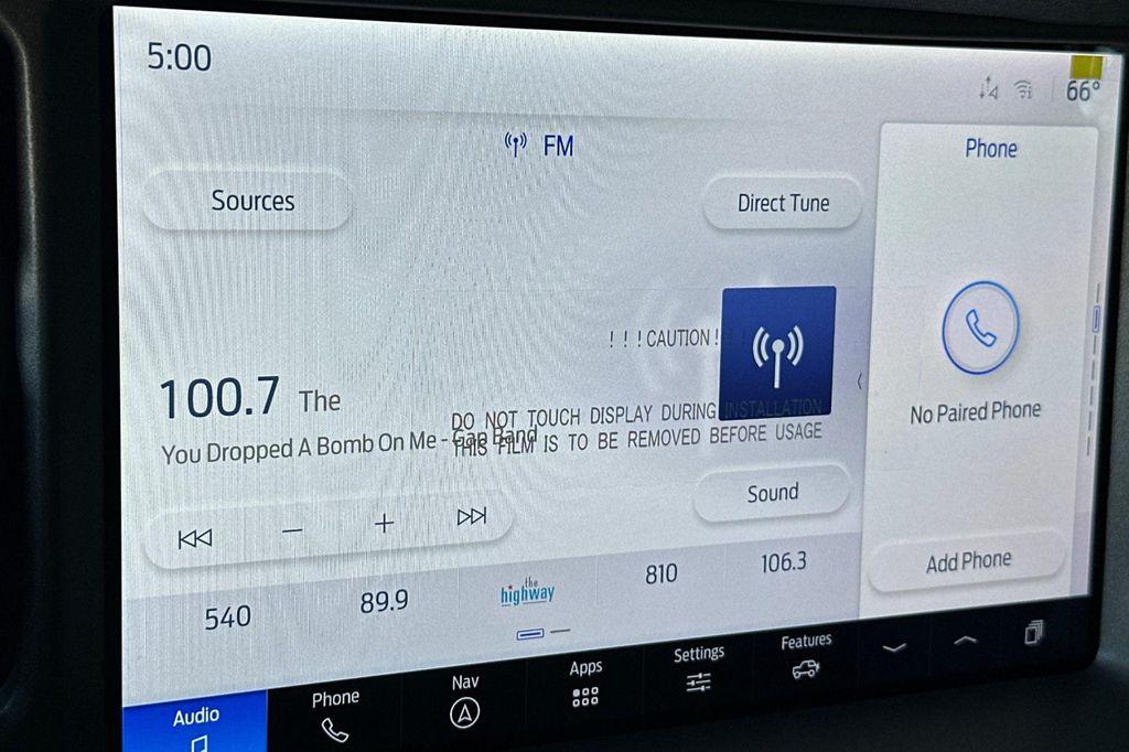 new 2025 Ford Bronco car, priced at $57,095