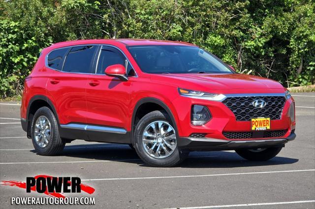 used 2020 Hyundai Santa Fe car, priced at $19,995