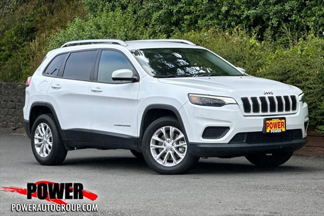 used 2020 Jeep Cherokee car, priced at $15,800