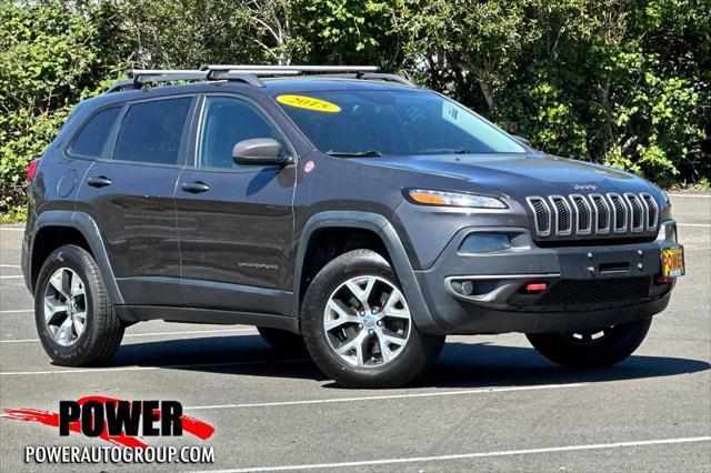 used 2015 Jeep Cherokee car, priced at $12,495
