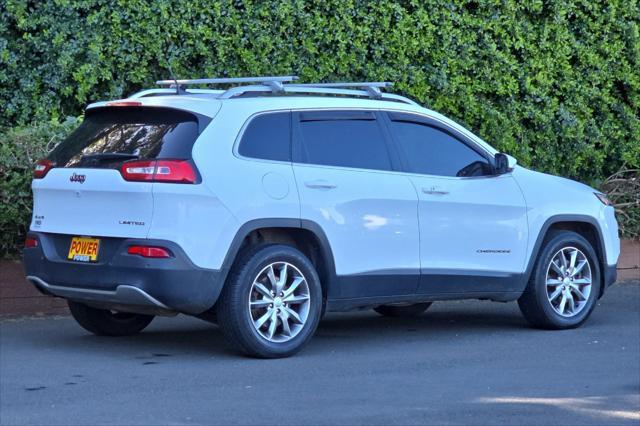 used 2018 Jeep Cherokee car, priced at $14,500