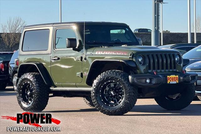 used 2021 Jeep Wrangler car, priced at $37,190