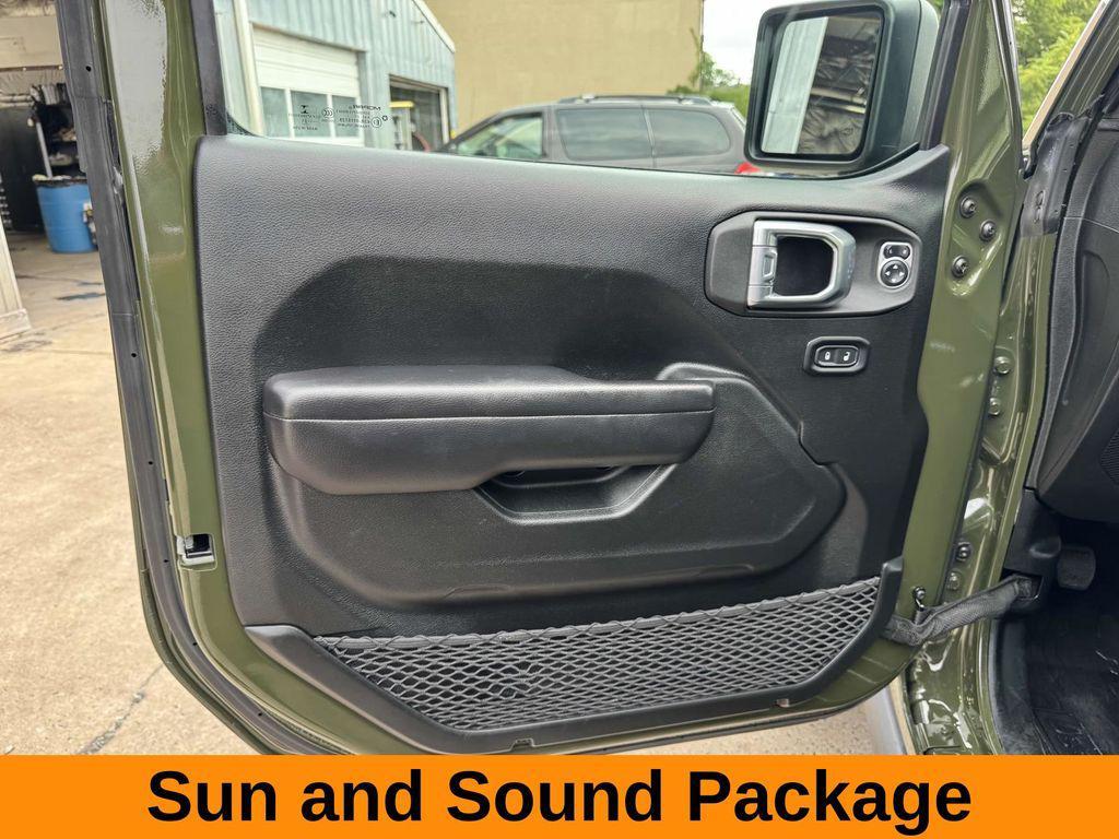 used 2021 Jeep Wrangler car, priced at $34,500