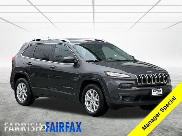 used 2017 Jeep Cherokee car, priced at $15,500