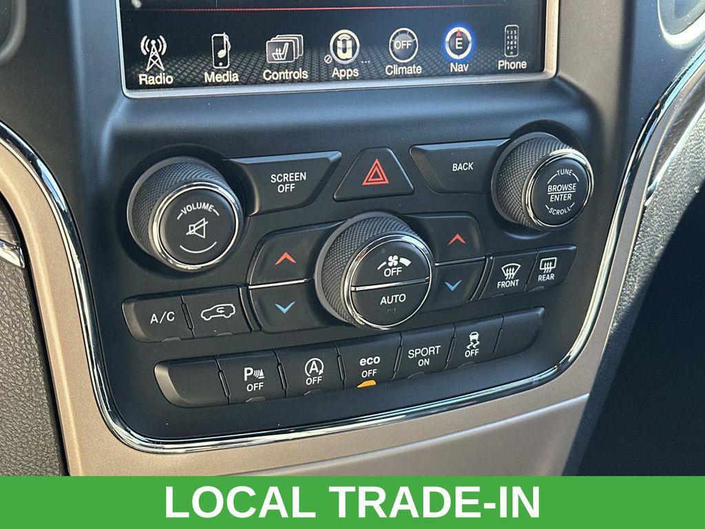 used 2017 Jeep Grand Cherokee car, priced at $15,500