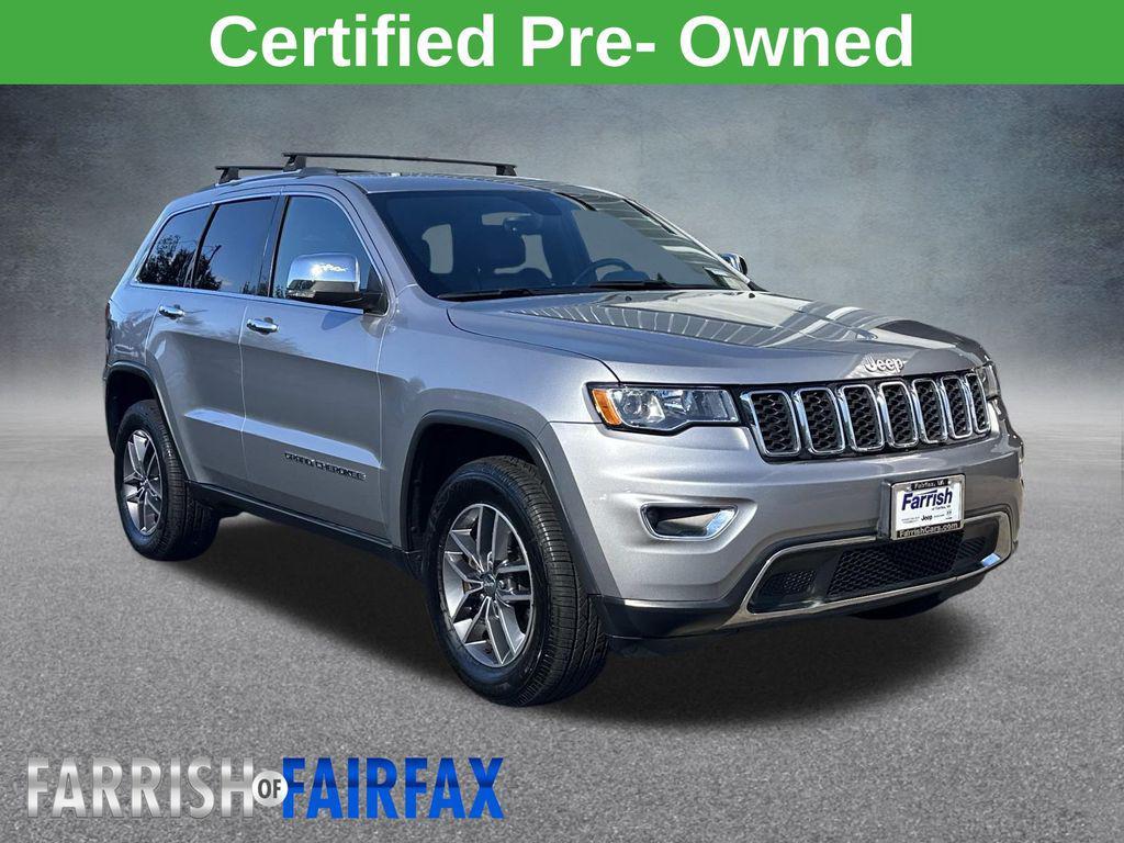 used 2017 Jeep Grand Cherokee car, priced at $15,500