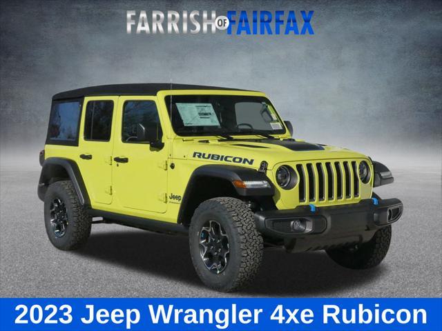 new 2023 Jeep Wrangler 4xe car, priced at $50,282