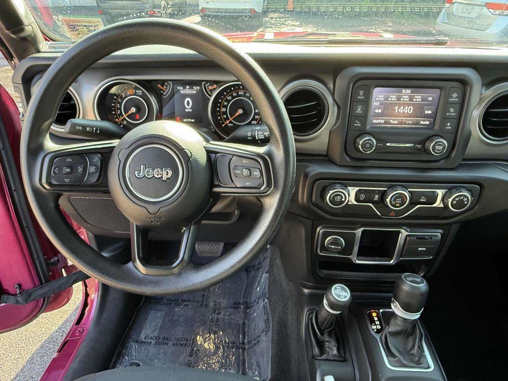 used 2021 Jeep Wrangler car, priced at $26,500
