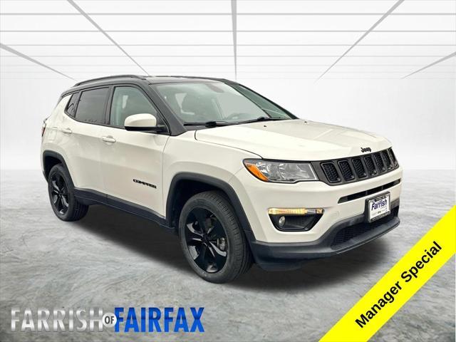 used 2021 Jeep Compass car, priced at $17,743