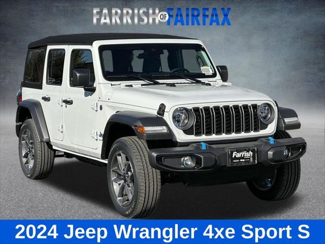 new 2024 Jeep Wrangler 4xe car, priced at $37,447