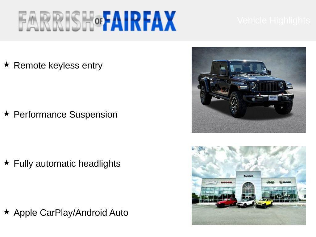 new 2025 Jeep Gladiator car, priced at $51,023