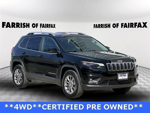 used 2020 Jeep Cherokee car, priced at $18,005