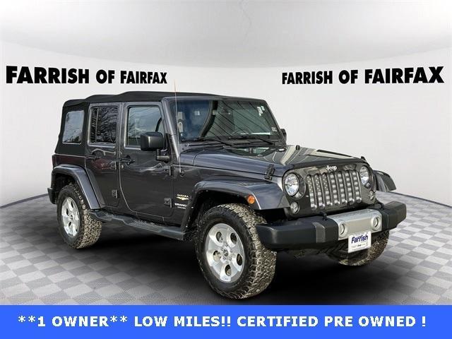 used 2014 Jeep Wrangler Unlimited car, priced at $21,250