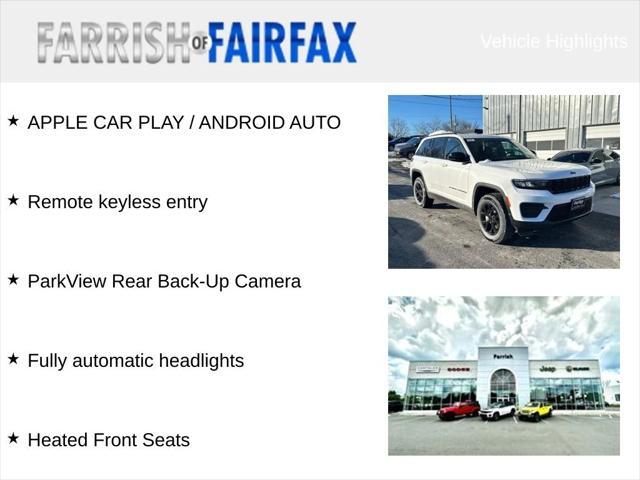 new 2025 Jeep Grand Cherokee car, priced at $37,095