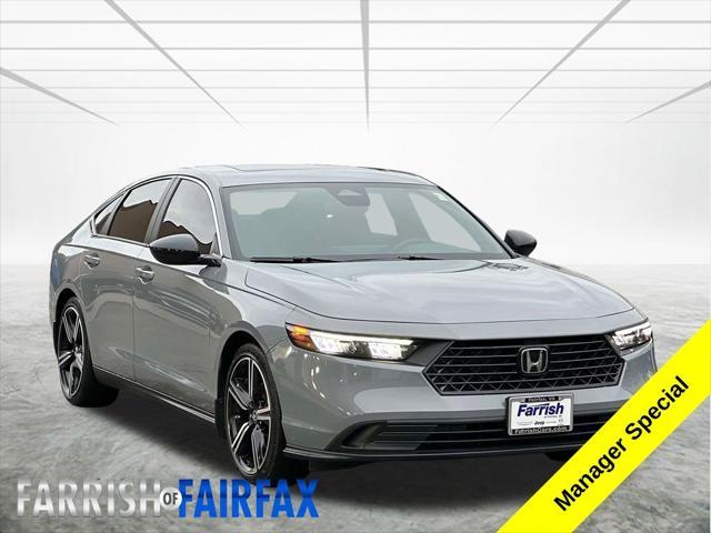 used 2024 Honda Accord Hybrid car, priced at $29,000