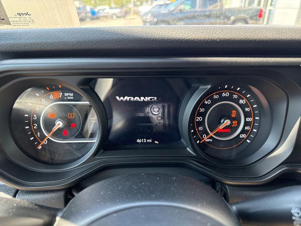 used 2025 Jeep Wrangler car, priced at $34,000