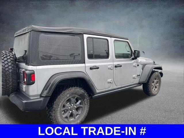 used 2021 Jeep Wrangler car, priced at $29,000