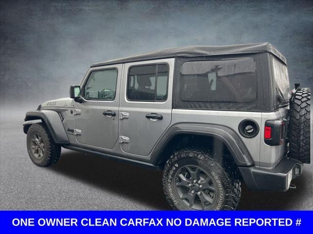 used 2021 Jeep Wrangler car, priced at $29,000