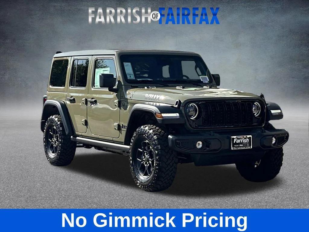 new 2025 Jeep Wrangler car, priced at $45,432