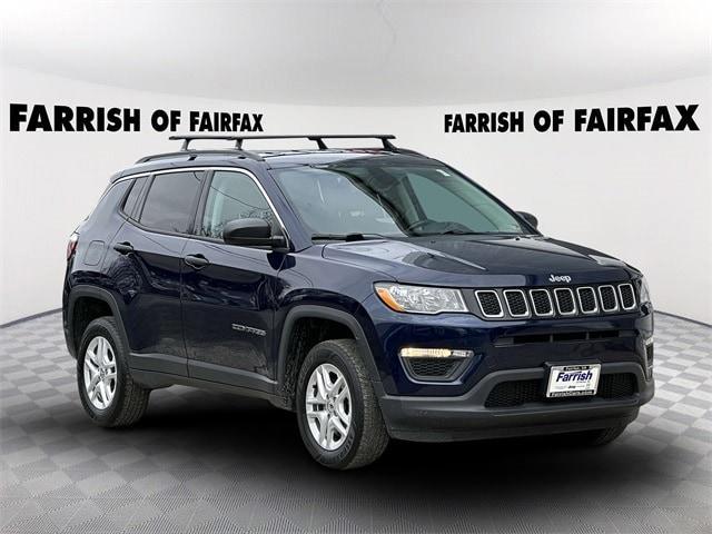 used 2021 Jeep Compass car, priced at $14,750