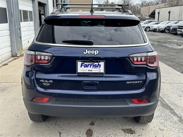 used 2021 Jeep Compass car, priced at $15,500