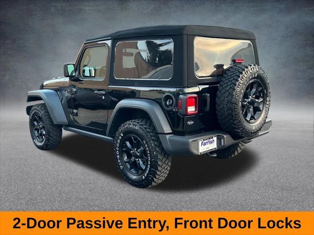 used 2023 Jeep Wrangler car, priced at $33,500