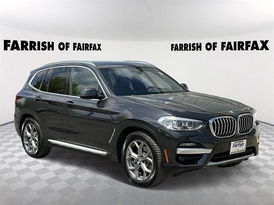 used 2020 BMW X3 car, priced at $27,500