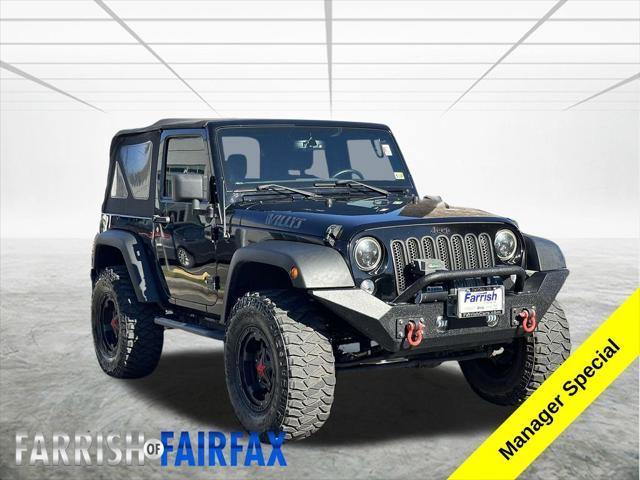 used 2017 Jeep Wrangler car, priced at $19,777