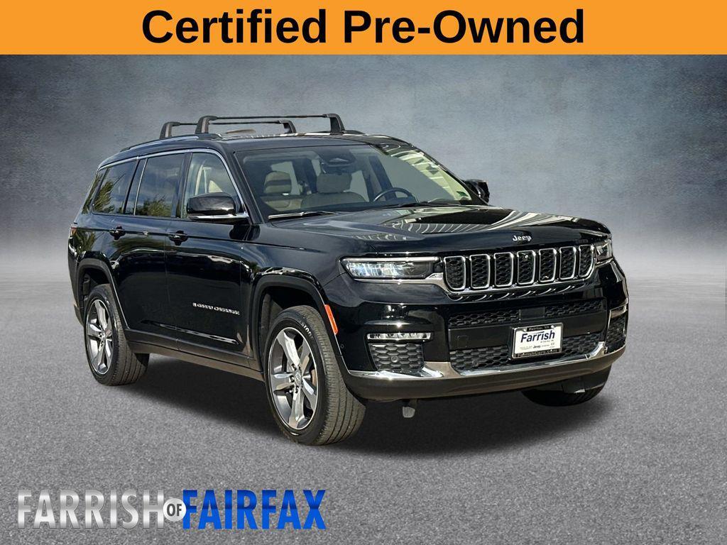 used 2021 Jeep Grand Cherokee L car, priced at $25,995