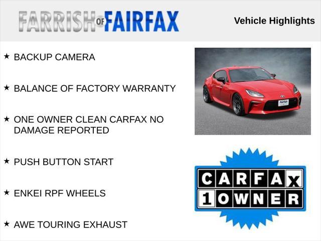used 2024 Toyota GR86 car, priced at $33,650