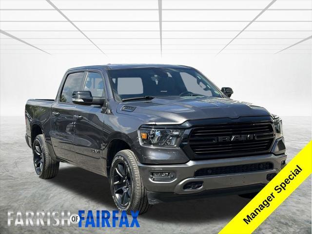 used 2021 Ram 1500 car, priced at $33,000