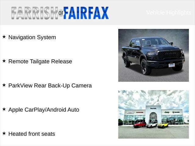 new 2025 Ram 1500 car, priced at $52,819