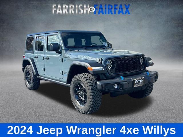 new 2024 Jeep Wrangler 4xe car, priced at $43,757