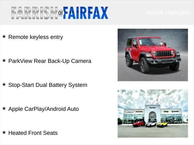 new 2025 Jeep Wrangler car, priced at $33,932