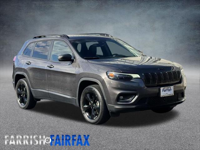 used 2021 Jeep Cherokee car, priced at $22,000