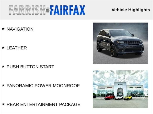used 2018 Jeep Grand Cherokee car, priced at $61,500