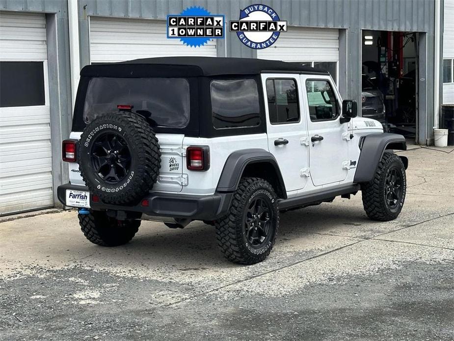 used 2023 Jeep Wrangler 4xe car, priced at $43,500