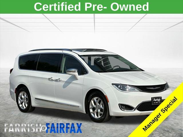 used 2020 Chrysler Pacifica car, priced at $18,995