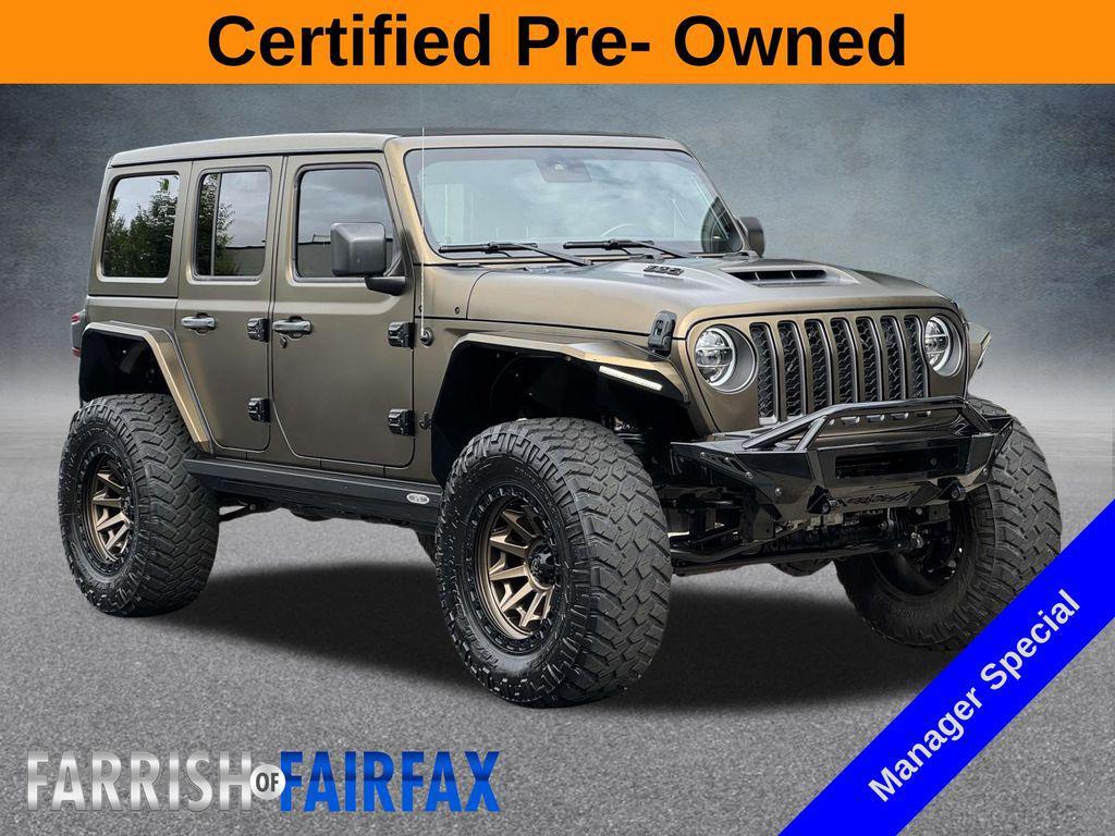 used 2021 Jeep Wrangler Unlimited car, priced at $60,995