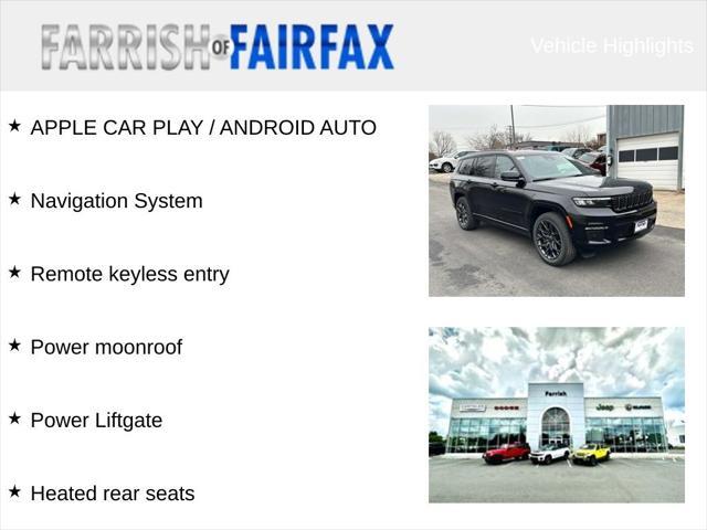 new 2025 Jeep Grand Cherokee L car, priced at $56,655